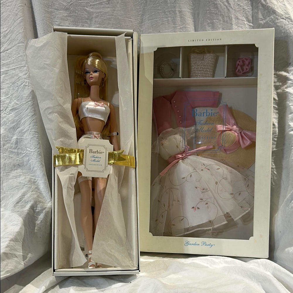Barbie Limited Edition Doll with Pink and Gold Outfit